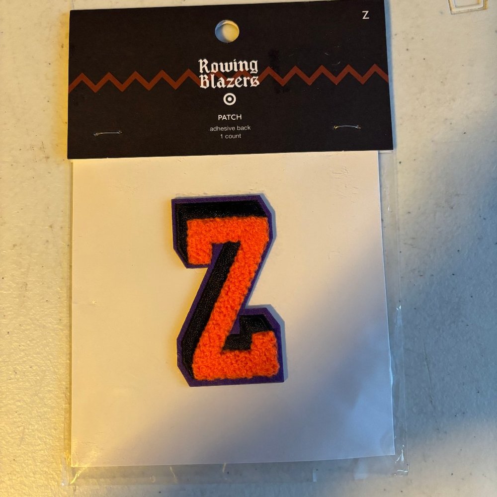 Rowing Blazers x Target Collab Adhesive Letter‎ Z Patch